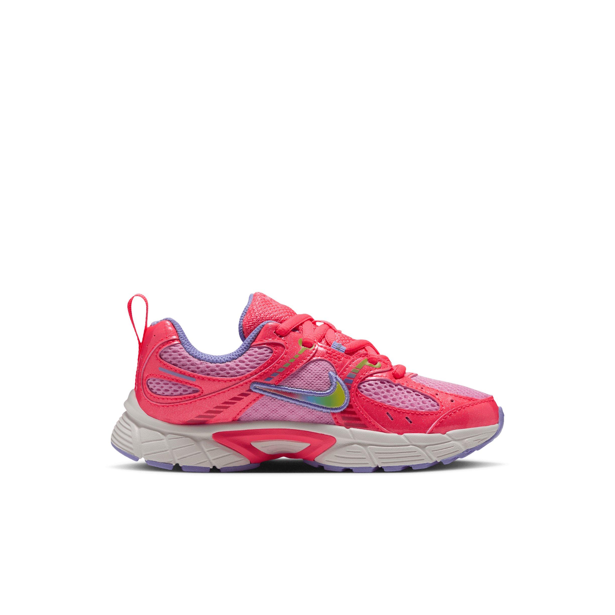 Nike V5 RNR "Hot Punch/Pink Rise/Light Thistle/Multi-Color" Preschool Girls' Shoe - PUNCH/PINK/LT THISTLE/MULTI COLOR